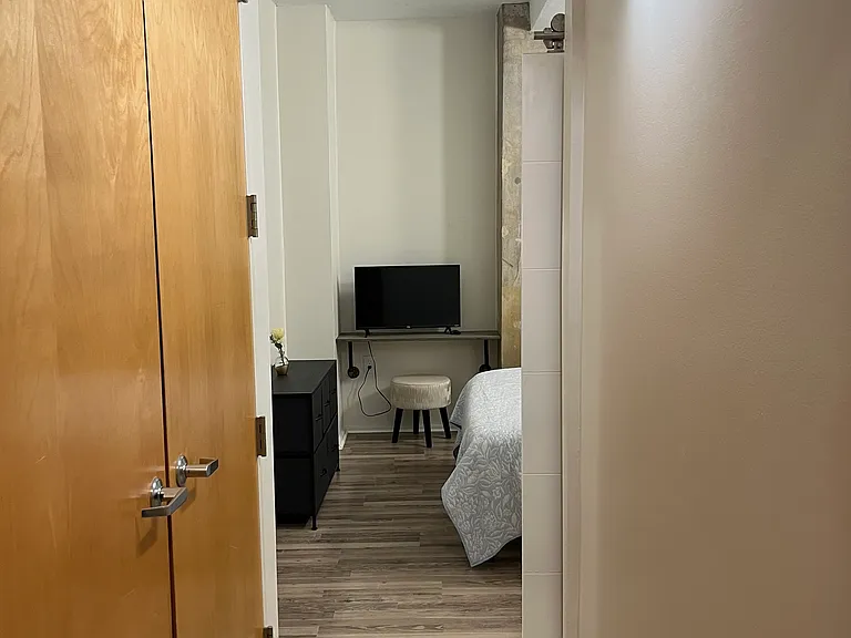 Main bedroom from hallway