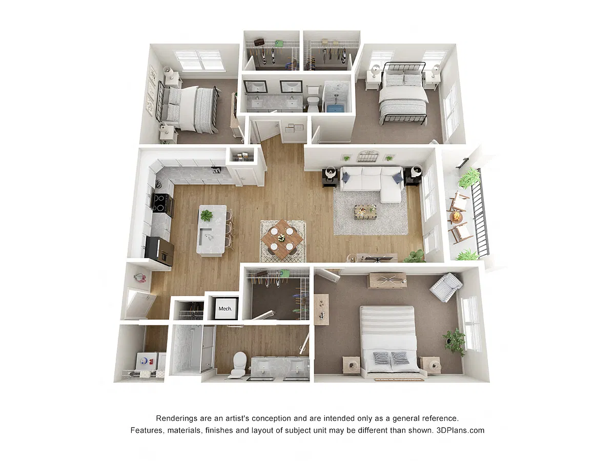 Floor plan C2-Phase 1