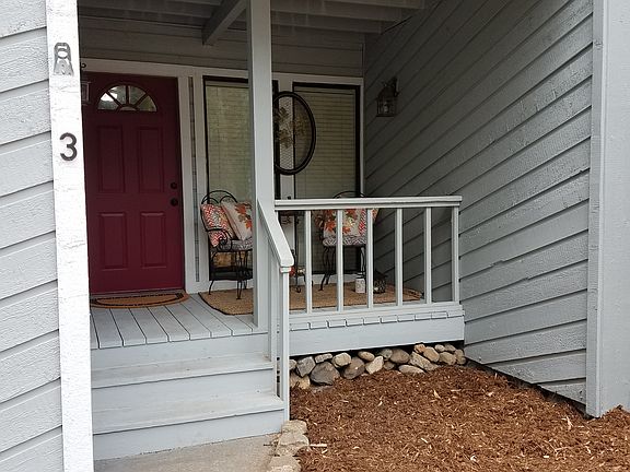 Front walkway and porch