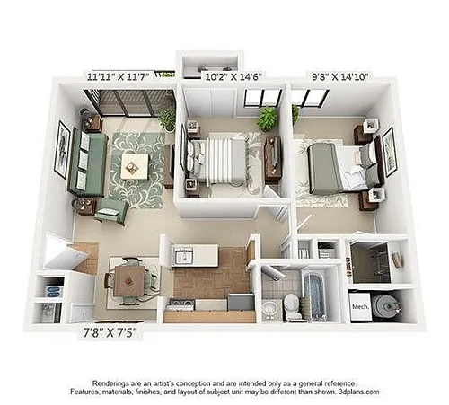 Floor plan 2A