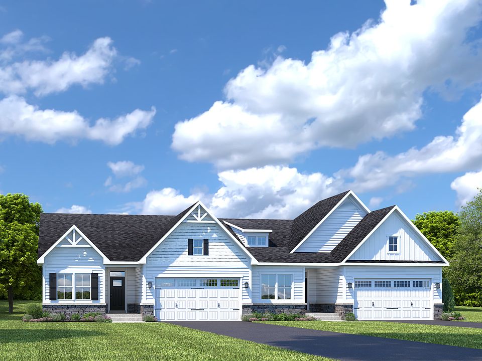 Welcome home to Blackthorne Estates Villa Homes - New ranch-style villas in Penn Township
