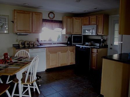 New Cabinets,Counter, Ceramic Floor