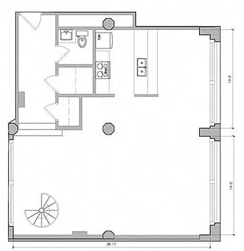 Floor plan CLOV - F2-1625
