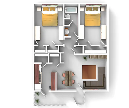 Floor plan PLAN E