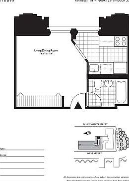 1st image of 1 West St APT 3019