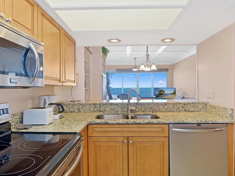 View from Kitchen to Ocean
