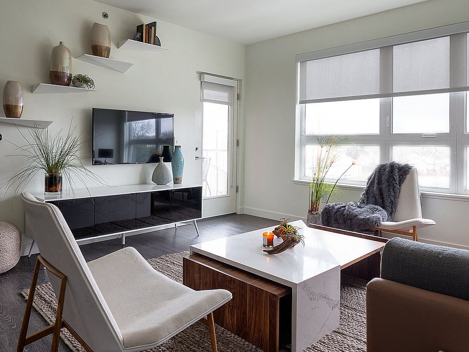 Modern Luxury Living Space with Private Balcony