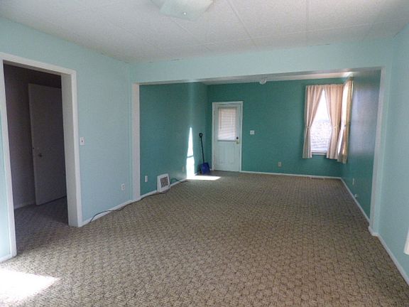 Open living and dining areas