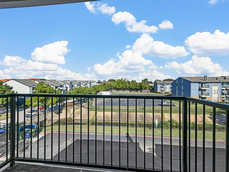 Community views from the balcony