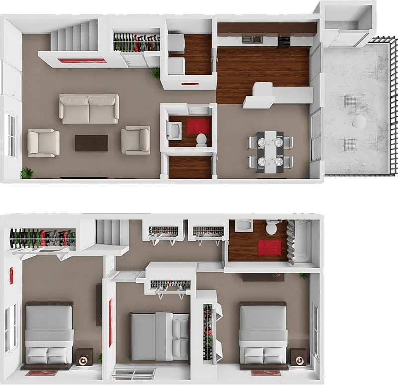 Floor plan WOODSFIELD