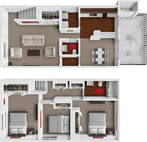 Floor plan WOODSFIELD