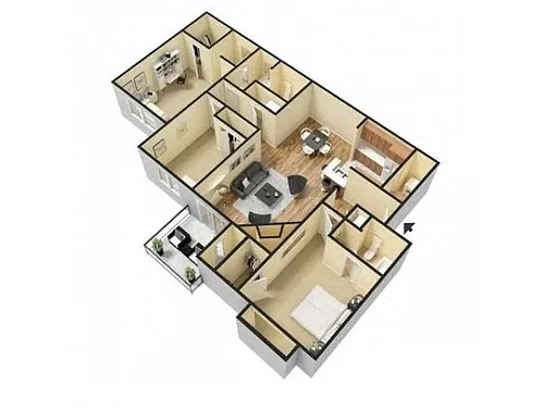 Floor plan C1