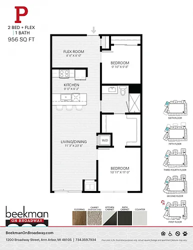 Floor plan P
