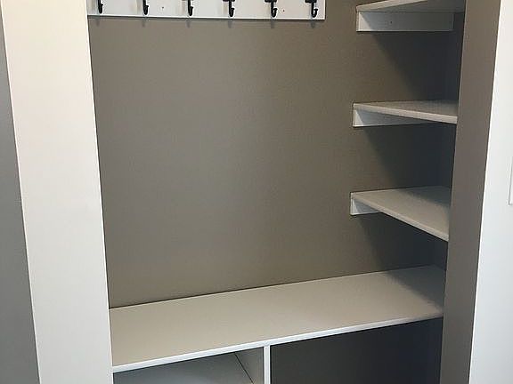 Renovated front closet