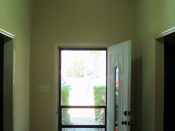 Entry way looking out
