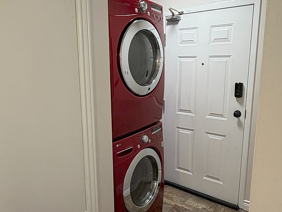 Laundry Area Looking Toward Rear Door