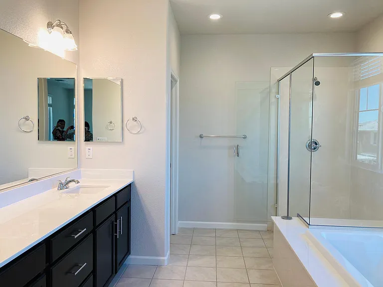 5 piece Master bath