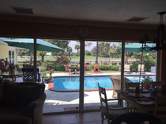 Pool View from Family Room