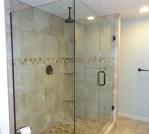 Master bath shower