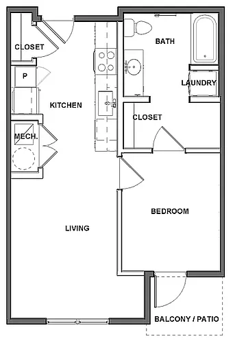 Floor plan MVP
