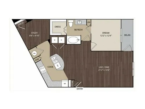 Floor plan A10