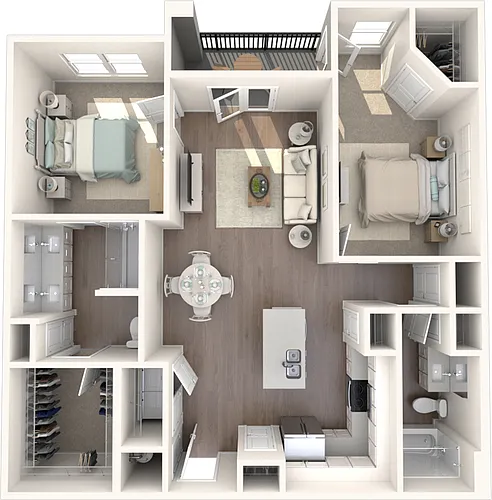 Floor plan Kirkwood
