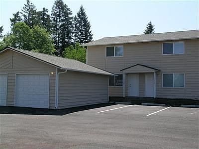 Front of Townhomes