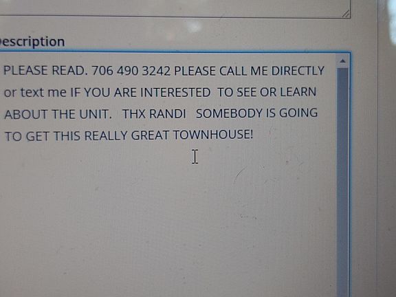 CALL 706 490 3242 THANK YOU Randi