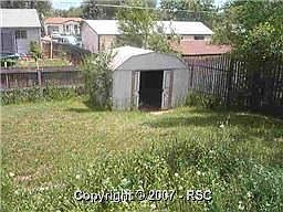 storage shed w/foundation