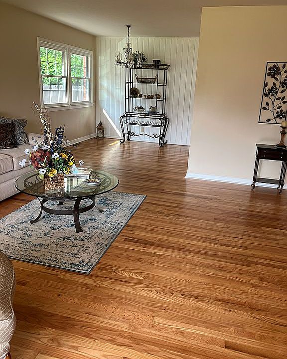 Beautiful refinished floors