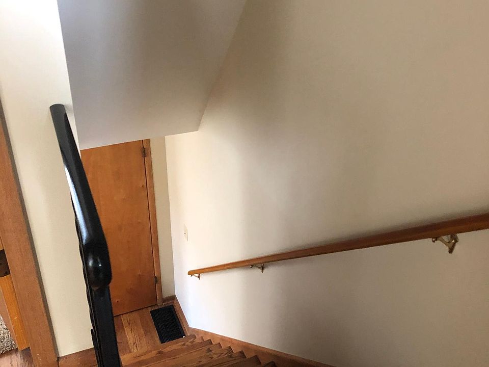 View from the second floor down to the first