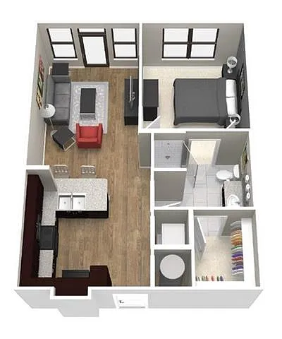 Floor plan The Abbott