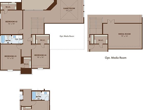 Dartmouth Second Floor Plan