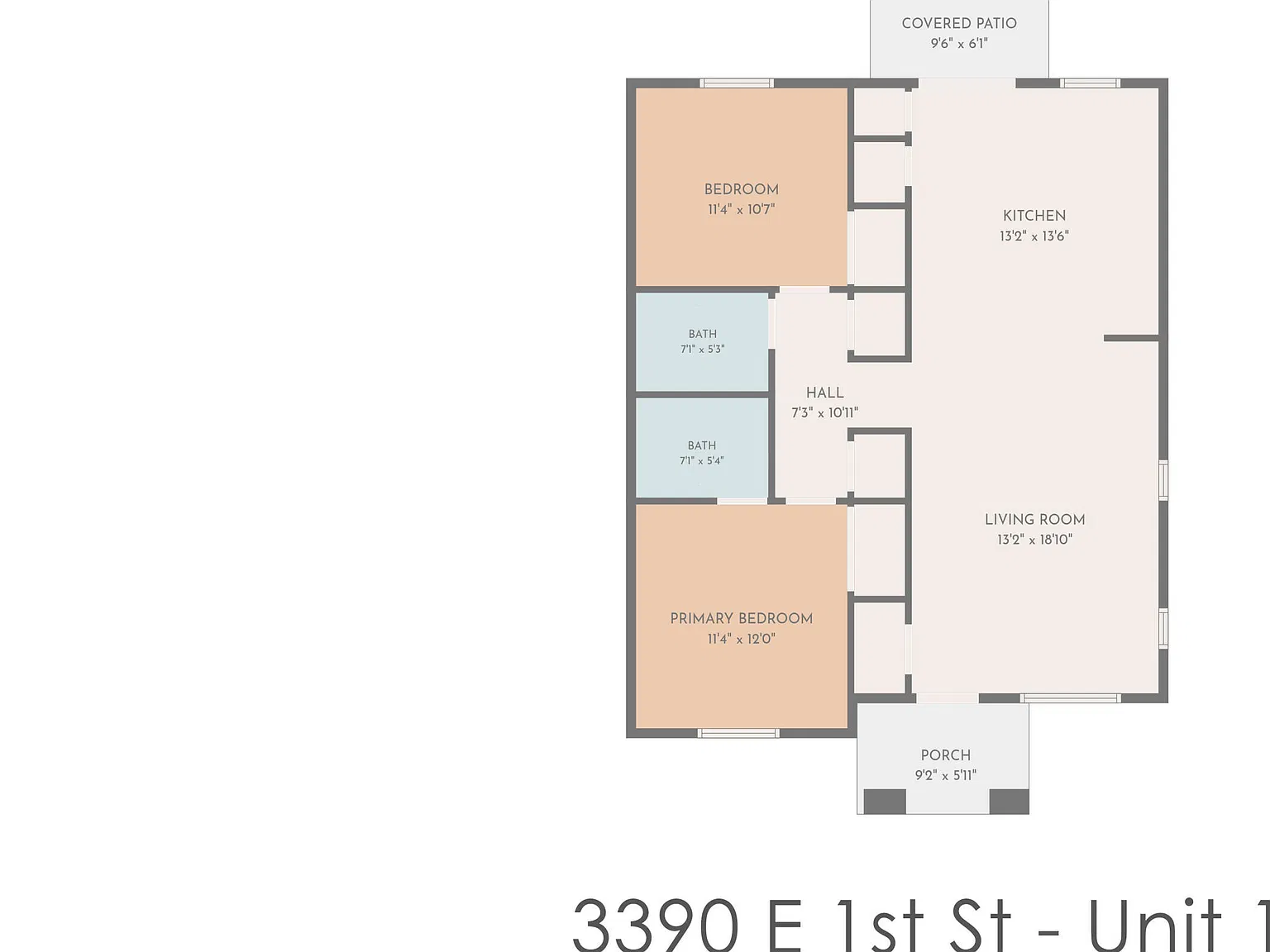 2 bed, 2.0 bath, 1100 sqft, $1,900 — Photo 2