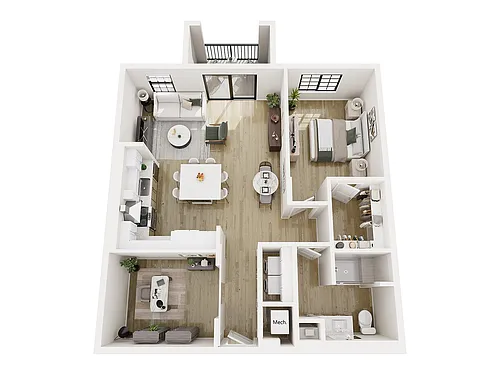Floor plan B1