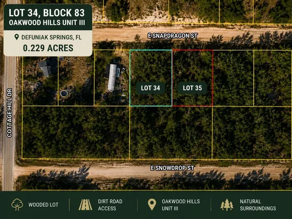 LOT 34 E Snapdragon St, Defuniak Springs, FL 32433