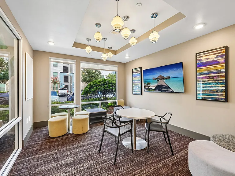 co-working lounge