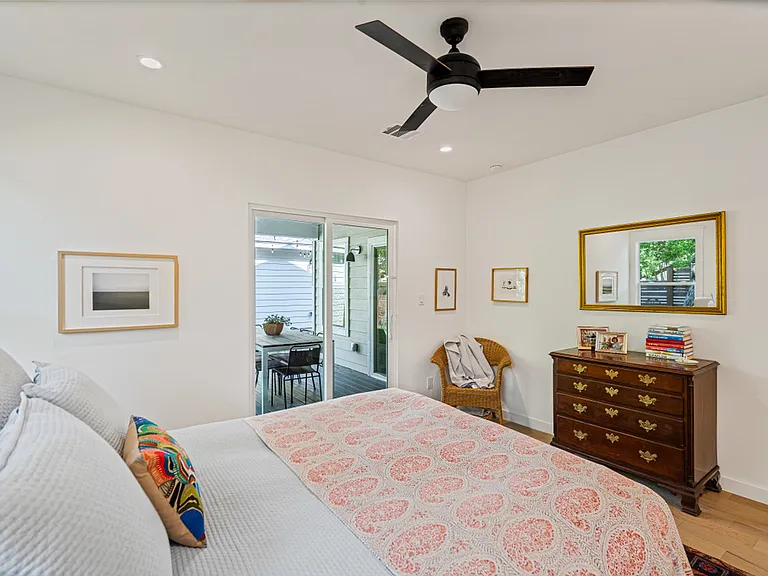 primary bedroom on ground floor