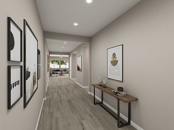 Holly Plan 5007 Foyer Rendering