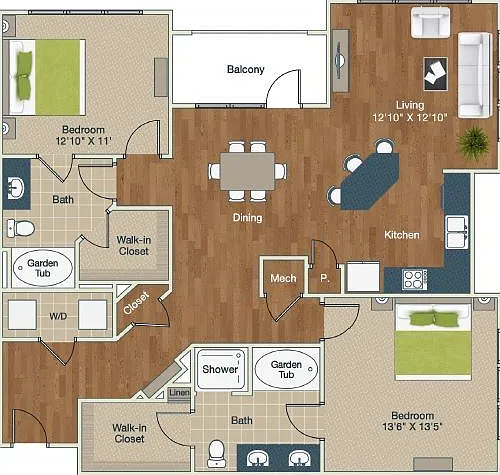 The Apartments at Palladian Place — Photo 53