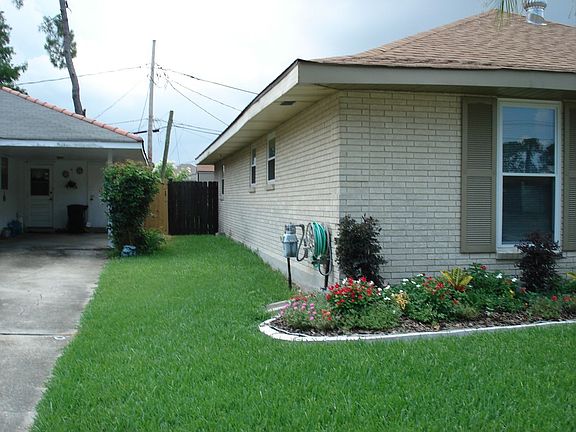 East Side of house