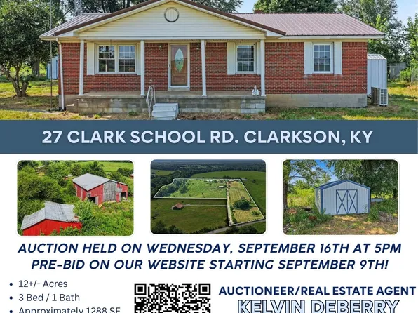 27 Clark School Rd, Clarkson, KY 42726