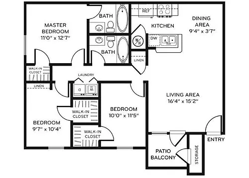 Floor plan D1