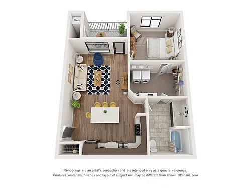 Floor plan Waterway