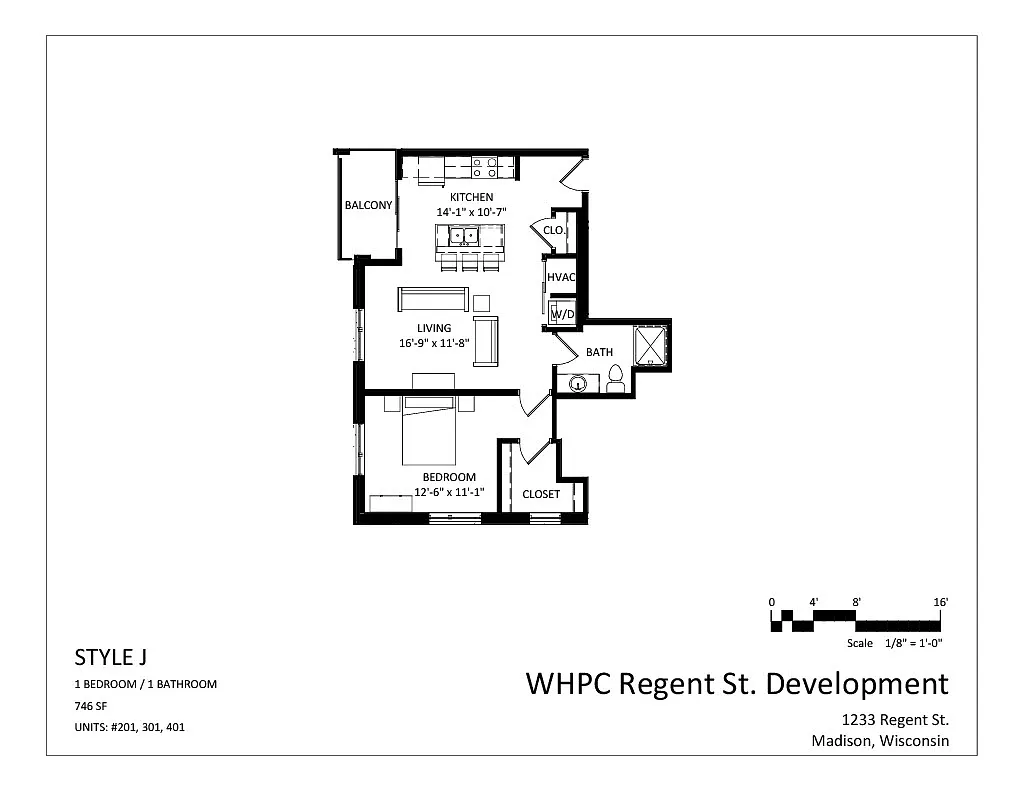 Floor plan Style J