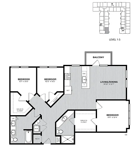 Floor plan C5