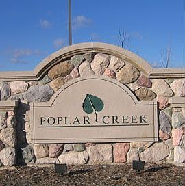 Poplar Creek Condominiums located off the American Parkway Exit on 151 N. 