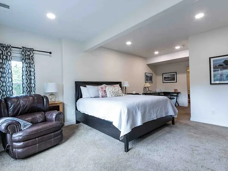 Basement bedroom