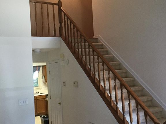 Vaulted Family room, stairs to 2nd floor