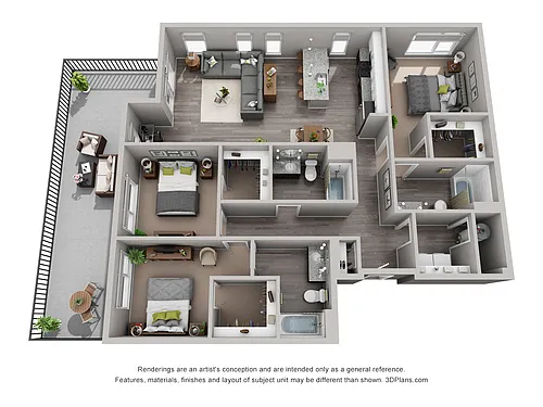 Floor plan Pearl